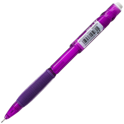 Twist-Erase GT (0.7mm) 1-CLICK Mechanical Pencil Transparent Purple (QE207V)