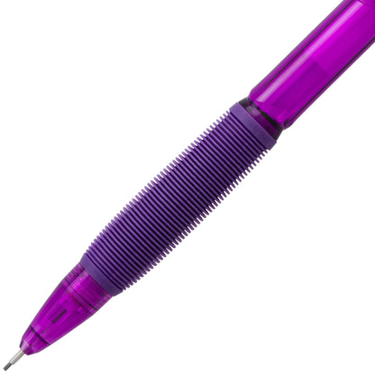 Twist-Erase GT (0.7mm) 1-CLICK Mechanical Pencil Transparent Purple (QE207V)
