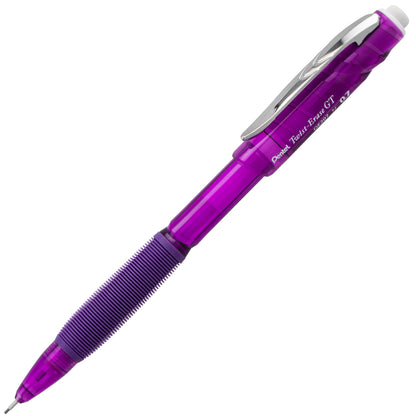 Twist-Erase GT (0.7mm) 1-CLICK Mechanical Pencil Transparent Purple (QE207V)