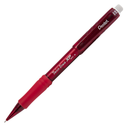 Twist-Erase EXPRESS Mechanical Pencil (0.7mm) Red Barrel (QE417B)