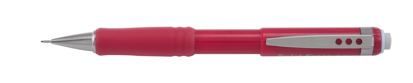 Twist-Erase III Mechanical Pencil (0.7mm), Red Barrel (QE517B)