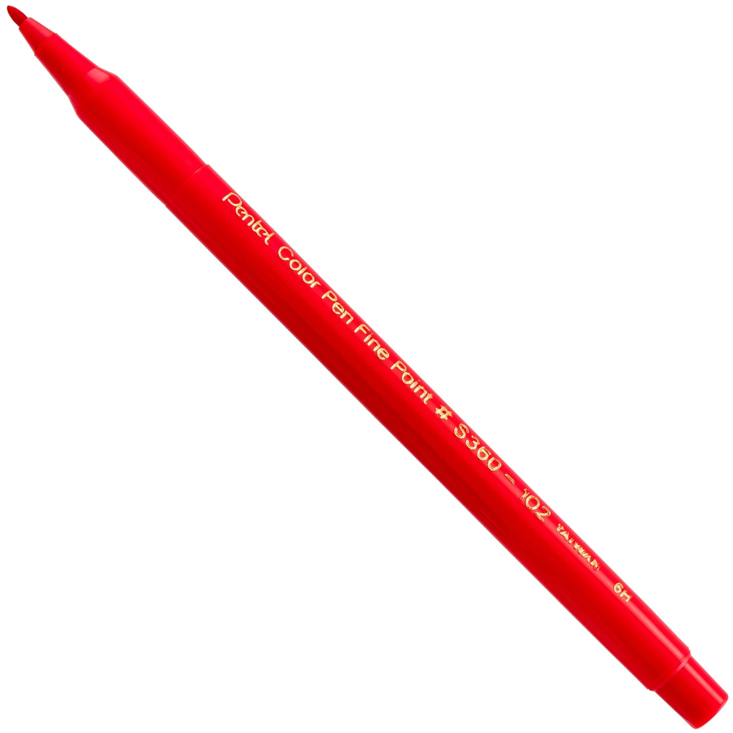 Pentel Arts Color Pen Red (S360-102)