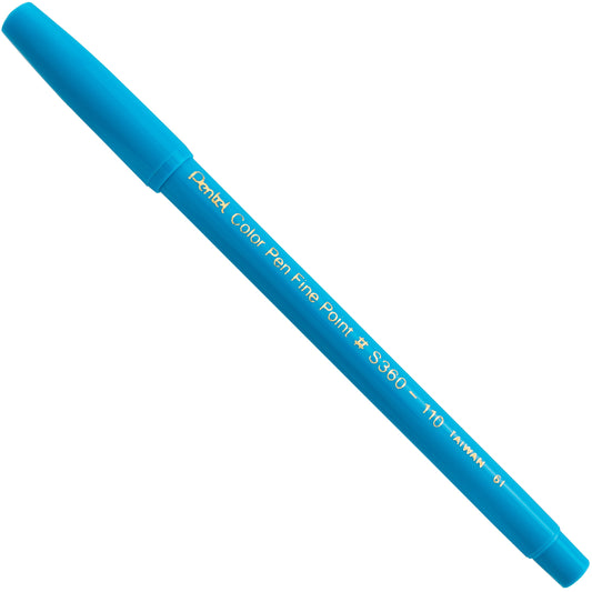 Pentel Arts Color Pen Sky Blue (S360-110)