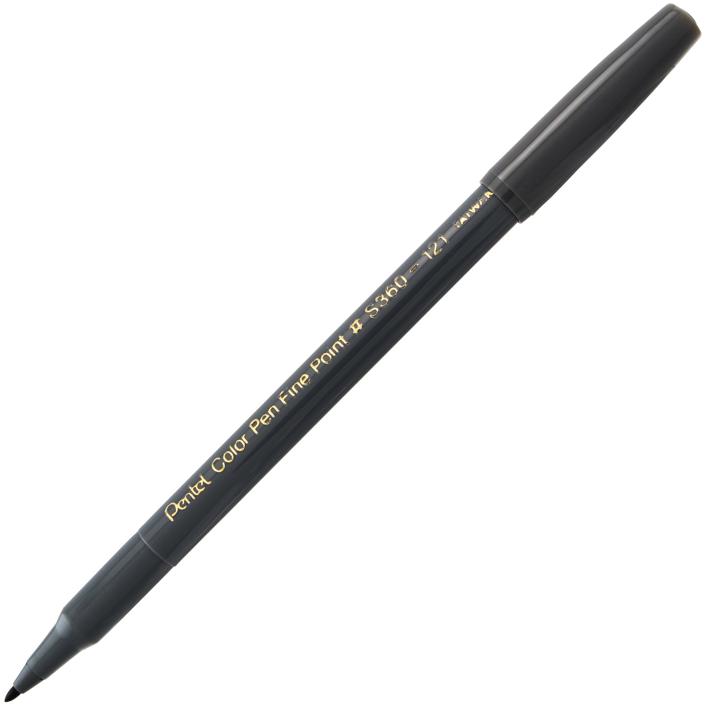Pentel Arts Color Pen Dark Gray (S360-121)