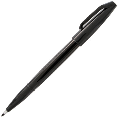 Pentel Arts Sign Pen Fiber-Tipped Pen, Black Ink (S520-A)