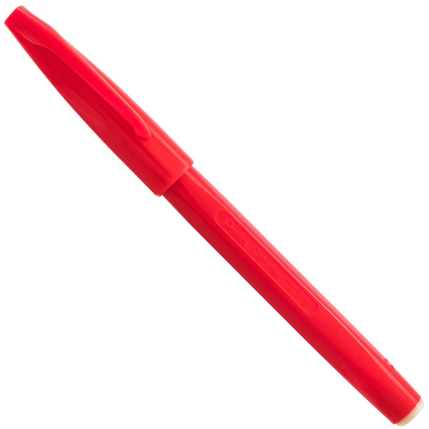 Pentel Arts Sign Pen Fiber-Tipped Pen, Red Ink (S520-B)