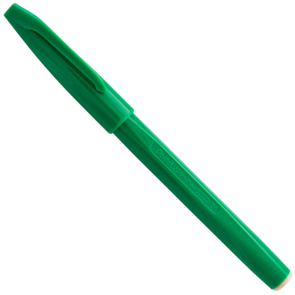 Pentel Arts Sign Pen Fiber-Tipped Pen, Green Ink (S520-D)