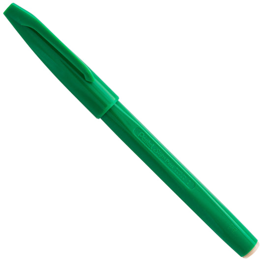 Pentel Arts Sign Pen Fiber-Tipped Pen, Green Ink (S520-D)