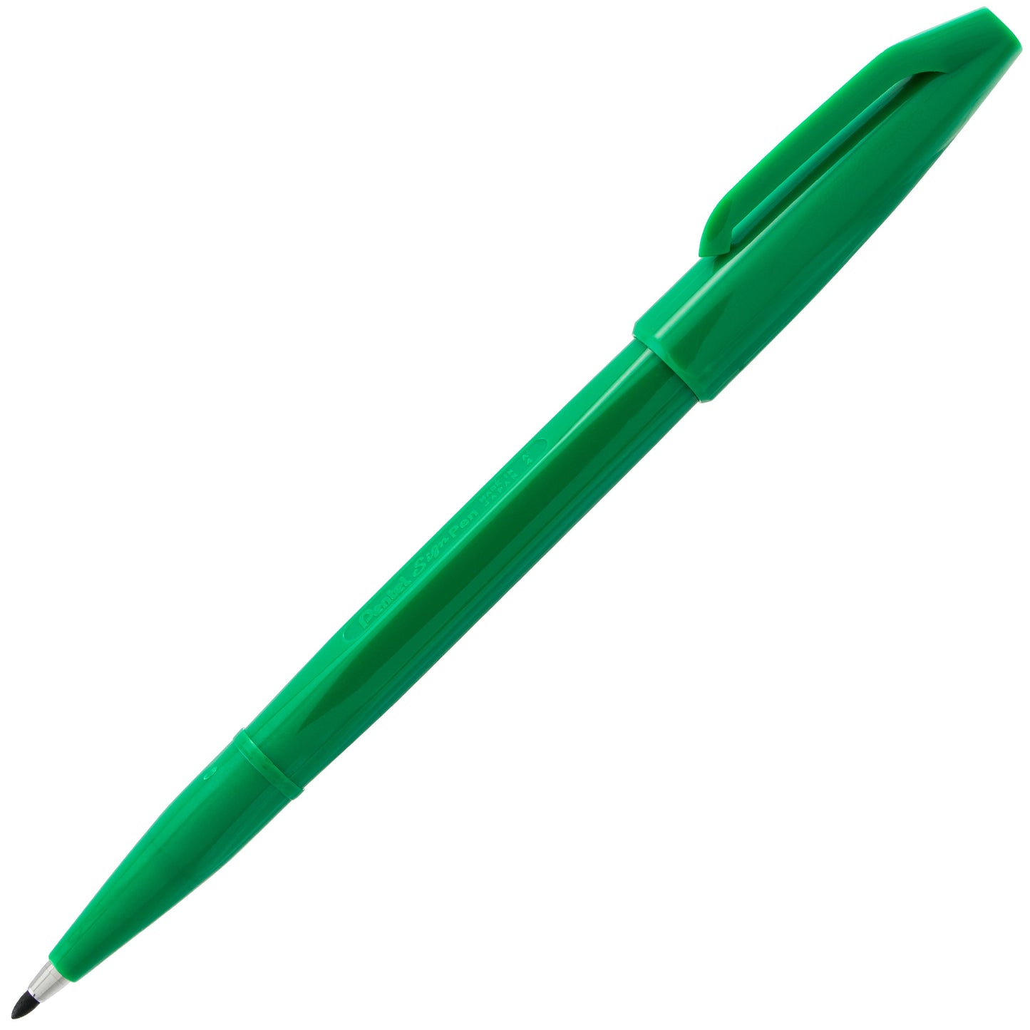 Pentel Arts Sign Pen Fiber-Tipped Pen, Green Ink (S520-D)