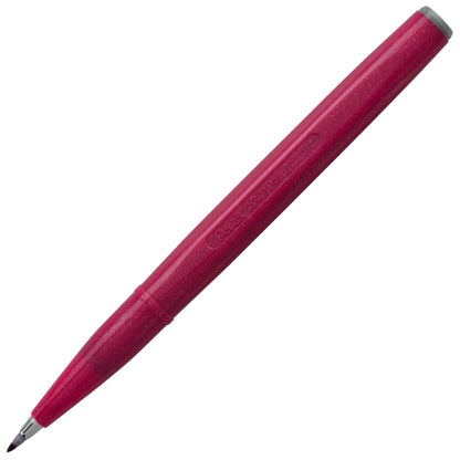 Pentel Arts Sign Pen Brush, Open Stock, Burgundy Ink (SES15C-B2)