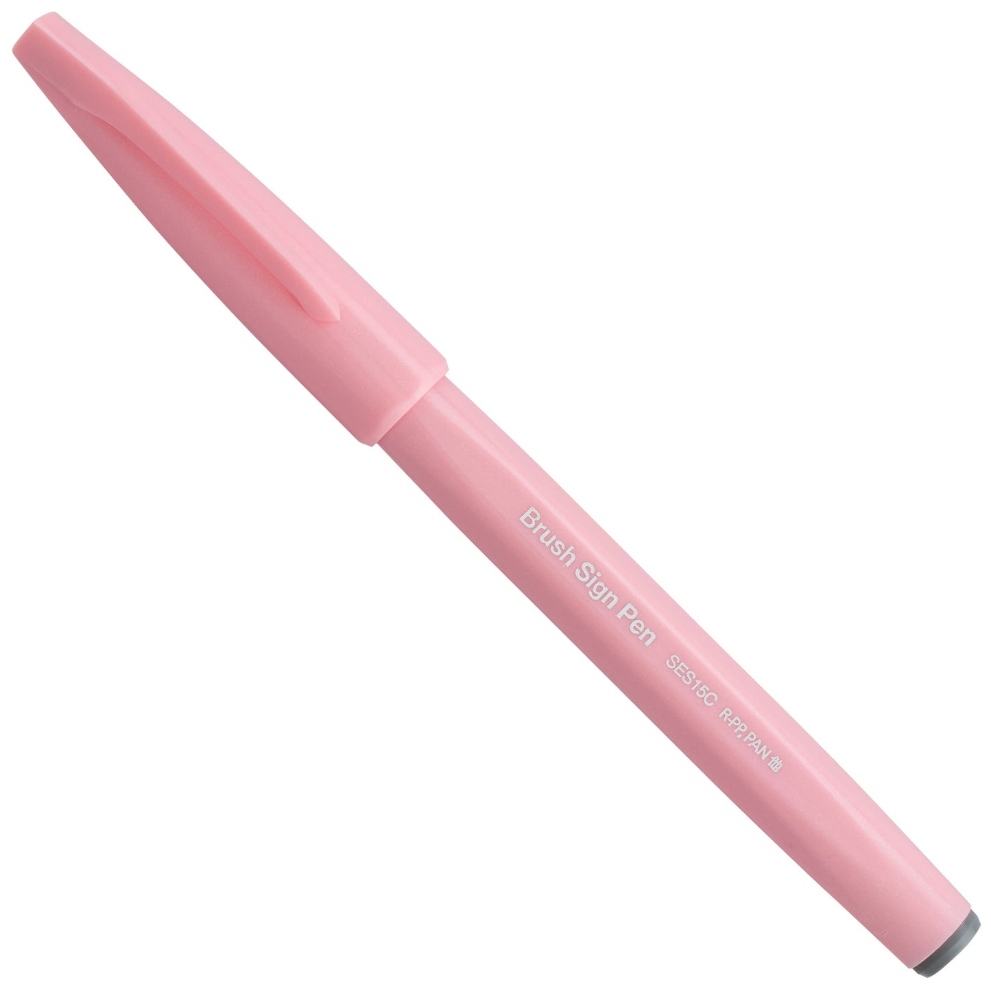 Pentel Arts Sign Pen Brush, Open Stock, Pale Pink Ink (SES15C-P3)