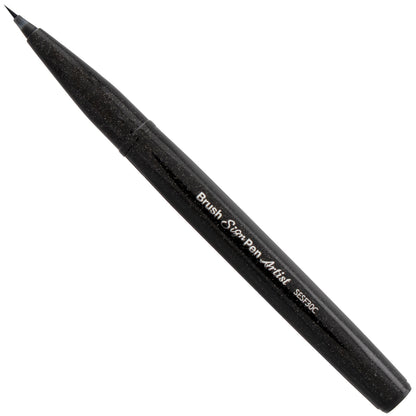 Pentel Arts Sign Pen Micro Brush, Black Ink (SESF30C-A)