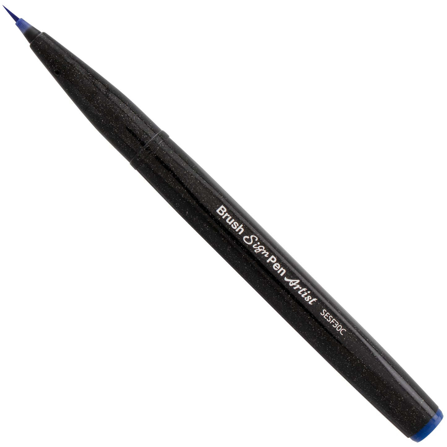 Pentel Arts Sign Pen Micro Brush, Blue Ink (SESF30C-C)