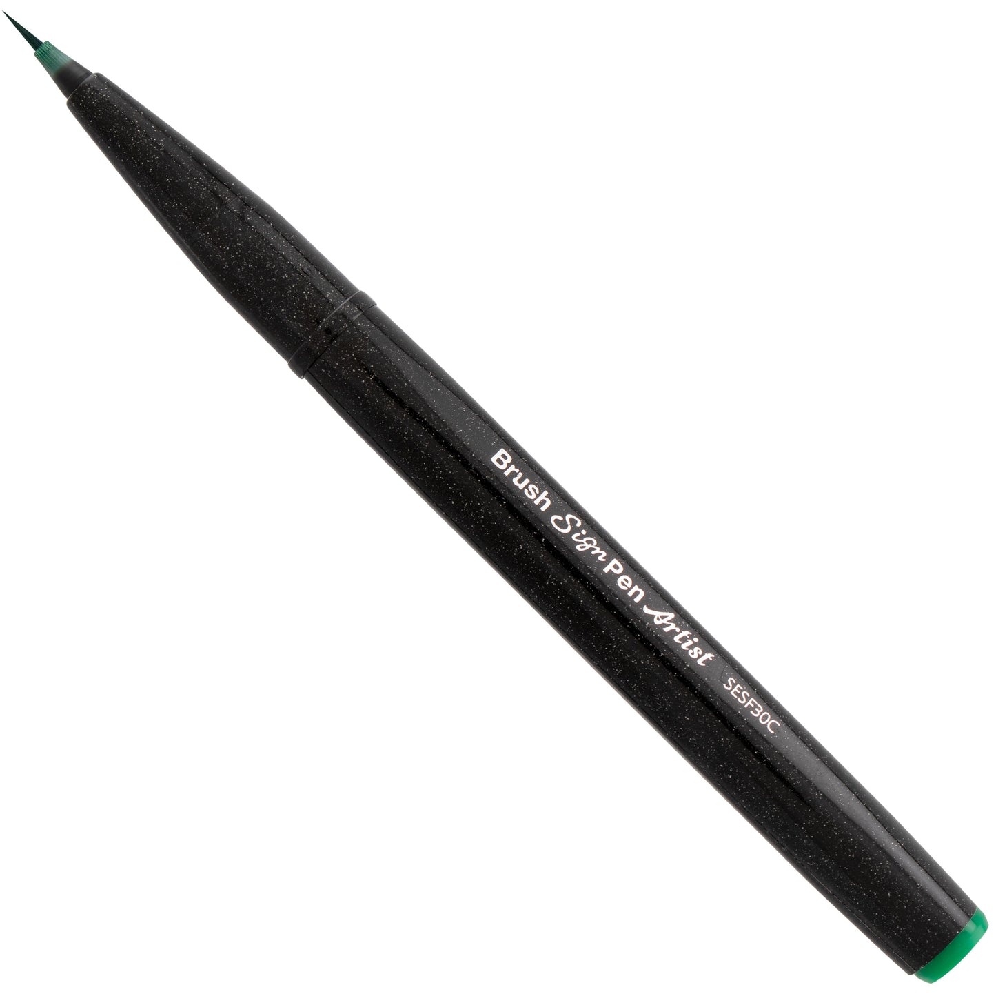Pentel Arts Sign Pen Micro Brush, Green Ink (SESF30C-D)