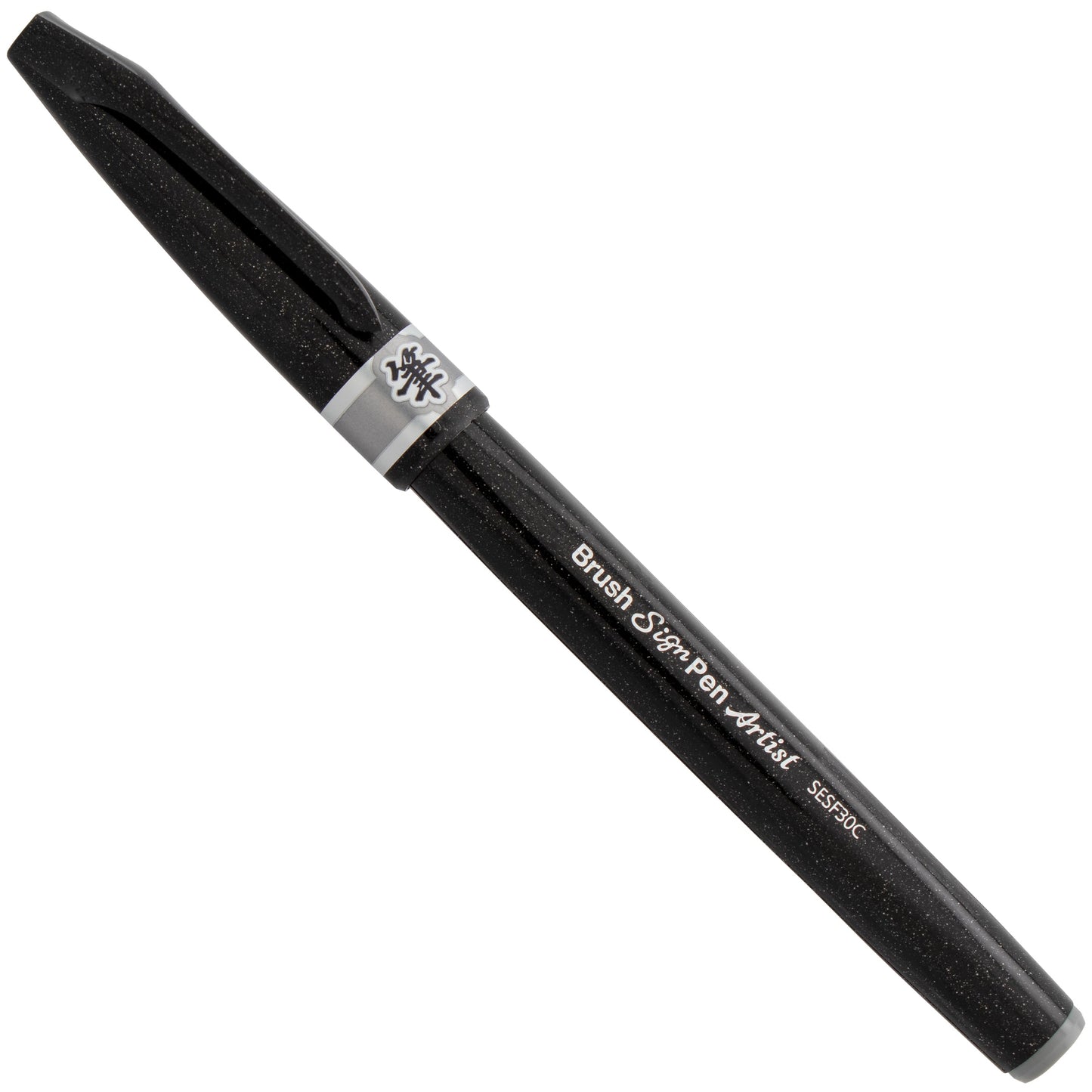 Pentel Arts Sign Pen Micro Brush, Gray Ink (SESF30C-N)