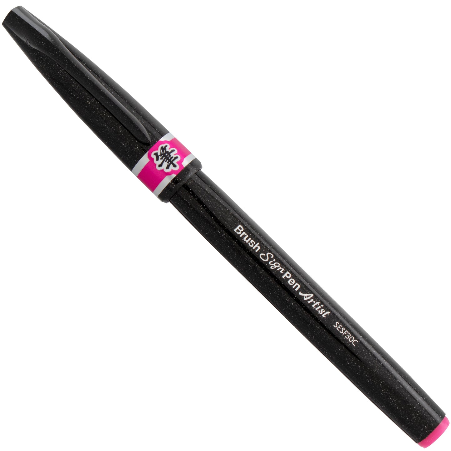 Pentel Arts Sign Pen Micro Brush, Pink Ink (SESF30C-P)
