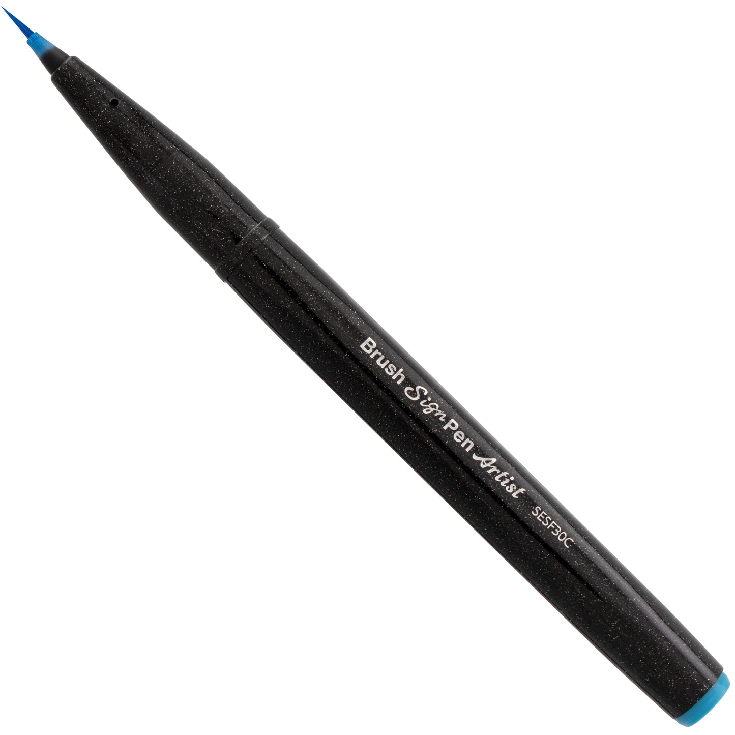 Pentel Arts Sign Pen Micro Brush, Sky Blue Ink (SESF30C-S)