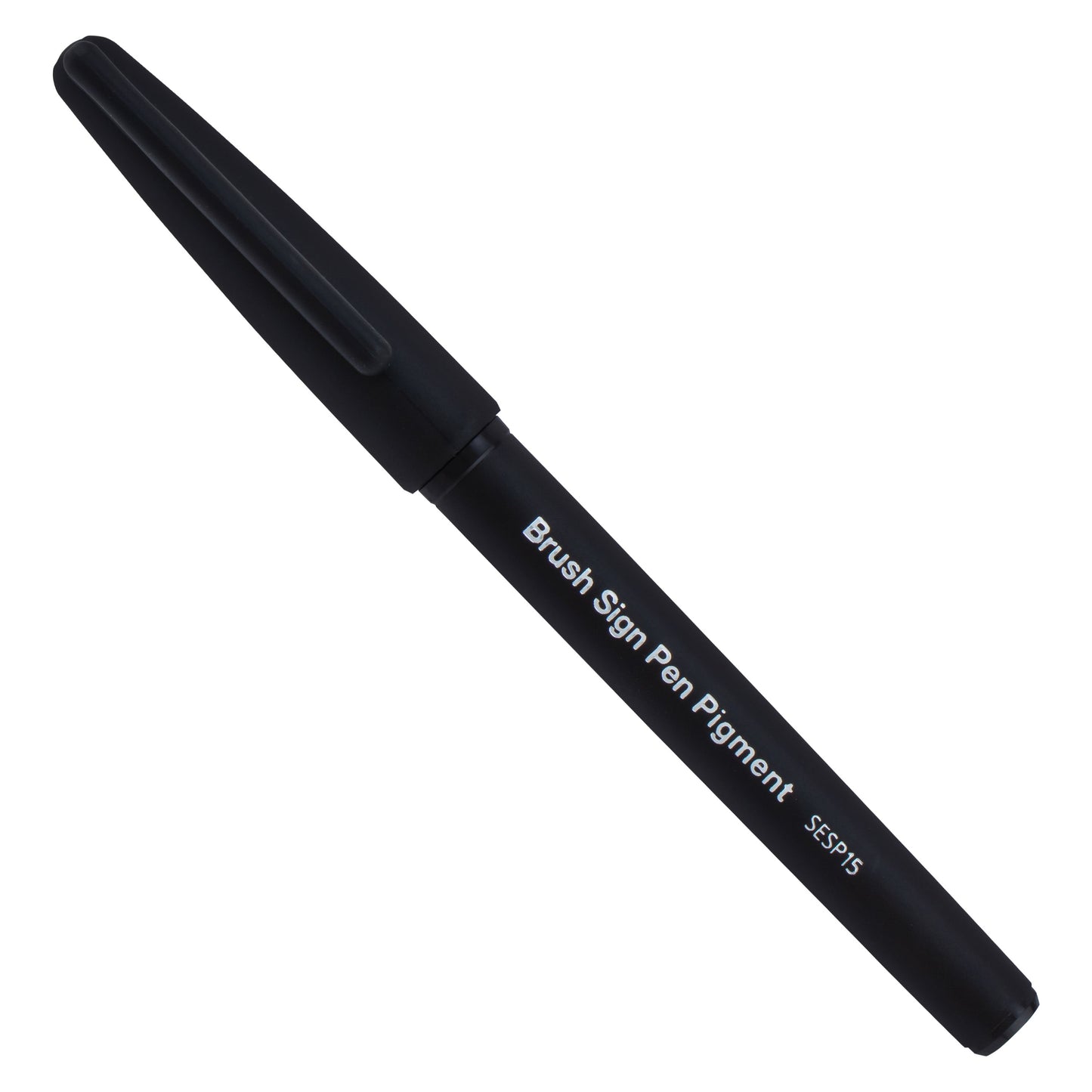 Pentel Arts Sign Pen Brush, Black Pigment Ink (SESP15-A)