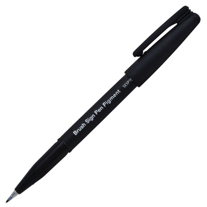 Pentel Arts Sign Pen Brush, Sepia Pigment Ink (SESP15-SP)