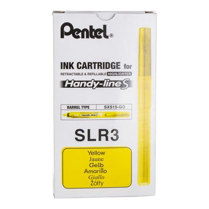 Refill for Handy-Line S Highlighter, Yellow Ink (SLR3-G)