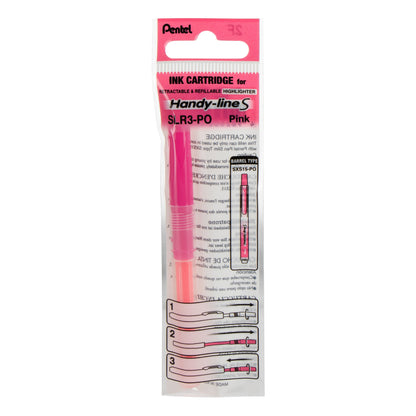 Refill for Handy-Line S Highlighter, Pink Ink (SLR3-P)