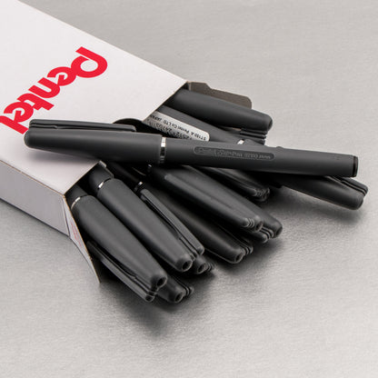 Pentel Arts Sign Pen with Pigment Ink - Black Ink (ST150-A)