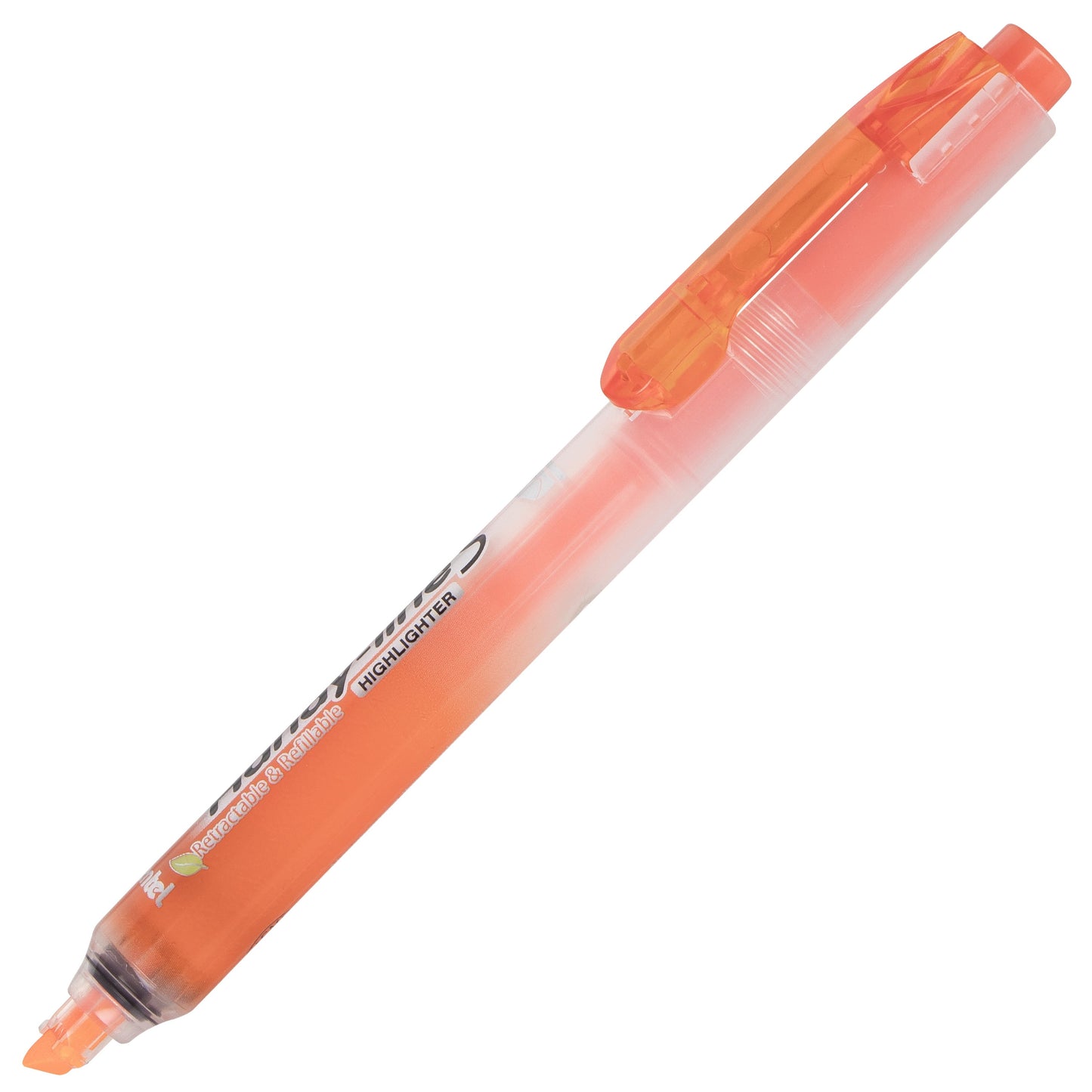 Handy-Line S Retractable & Refillable Highlighter, Chisel Tip, Orange Ink (SXS15-F)