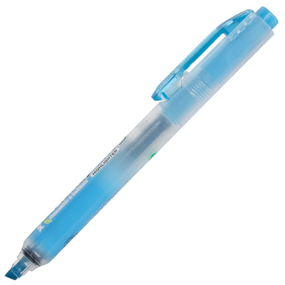 Handy-Line S Retractable & Refillable Highlighter, Chisel Tip, Sky Blue Ink (SXS15-S)