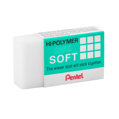 Pentel Hi-Polymer Eraser "SOFT" (ZES-08)