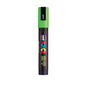 uni® POSCA PC-3M Water-Based Paint Markers, Reversible Fine Tip (0.9-1.3mm), Apple Green