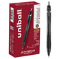 uniball™ Jetstream Elements Ballpoint Pens, Medium Point (1.0mm), Black, 12 Pack