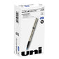 uniball™ Deluxe Rollerball Pens, Fine Point (0.7mm), Blue, 12 Pack