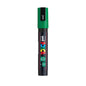 uni® POSCA PC-3M Water-Based Paint Markers, Reversible Fine Tip (0.9-1.3mm), Green