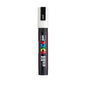 uni® POSCA PC-3M Water-Based Paint Markers, Reversible Fine Tip (0.9-1.3mm), White