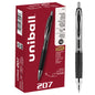 uniball™ 207 Retractable Gel Pens, Medium Point (0.7mm), Black, 12 Pack