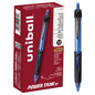uniball™ Power Tank RT Ballpoint Pens, Medium Point (1.0mm), Blue, 12 Pack