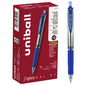 uniball™ Signo RT Gel Pens, Medium Point (0.7mm), Blue, 12 Pack