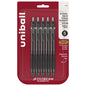 uniball™ Jetstream Elements Ballpoint Pens, Medium Point (1.0mm), Black Ink, 5 Pack