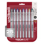 uniball™ Vision Elite Rollerball Pens, Bold Point (0.8mm), Assorted Colors, 8 Pack